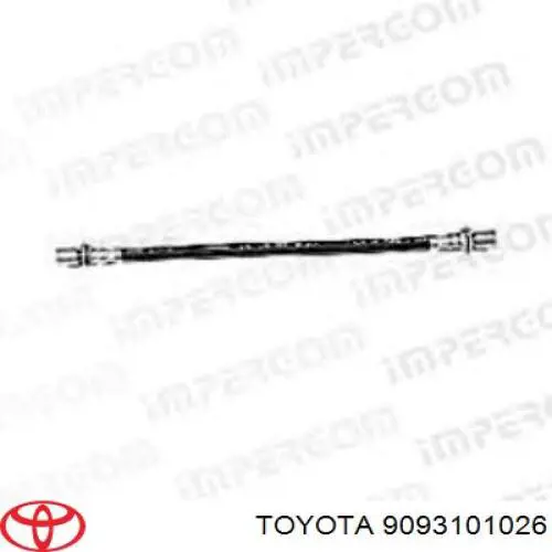 Шланг тормозной передний Toyota 9695033656 цена, от 441.60 UAH