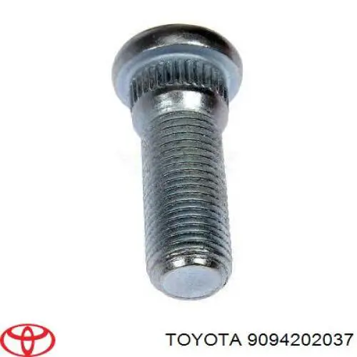 Espárrago de rueda delantero 9094202037 Toyota