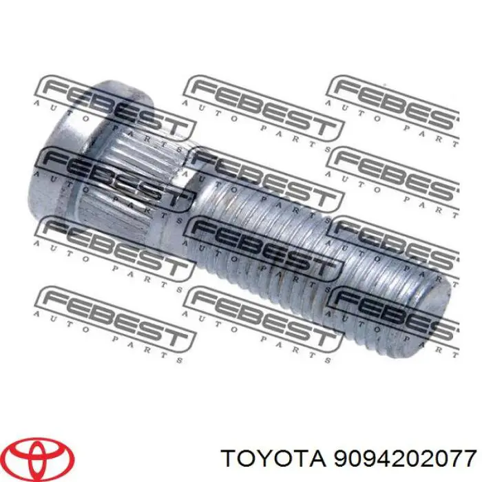 Болт маточини 9094202077 Toyota