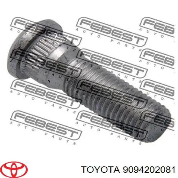 Купить 9094202081 Toyota Шпилька колесная передняя