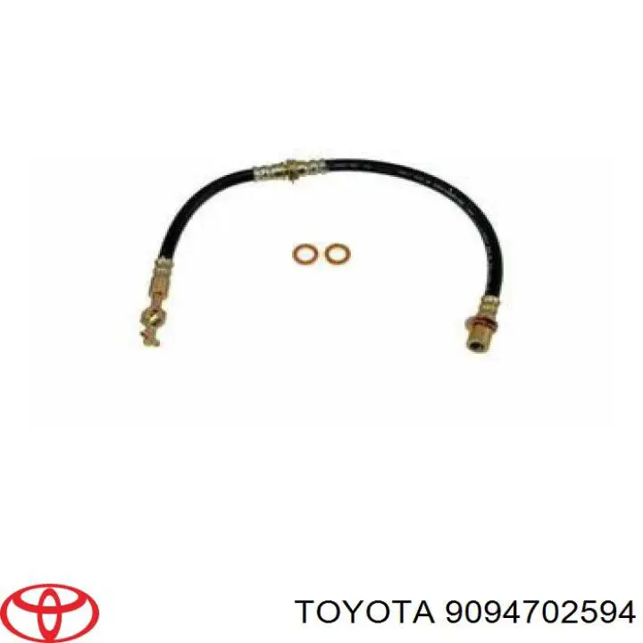 9094702594 Toyota Гибкая тормозная трубка передняя