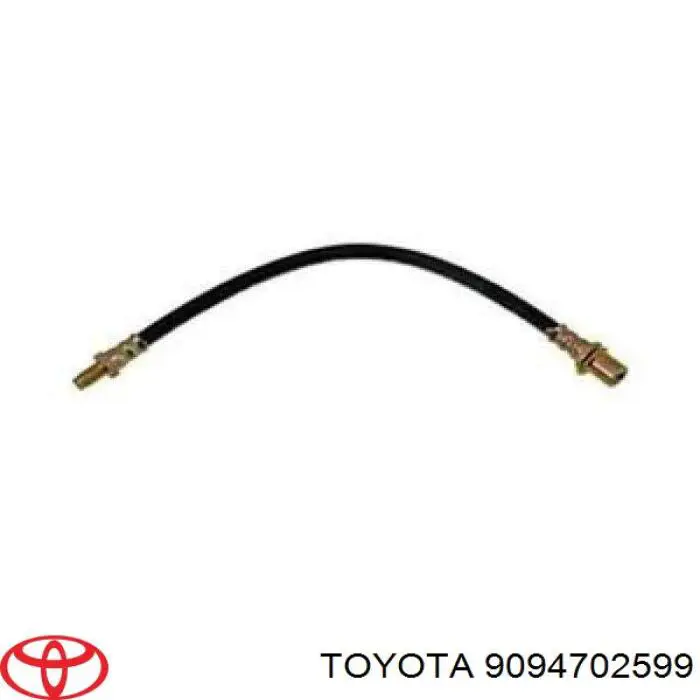 Задний тормозной шланг 9094702599 Toyota