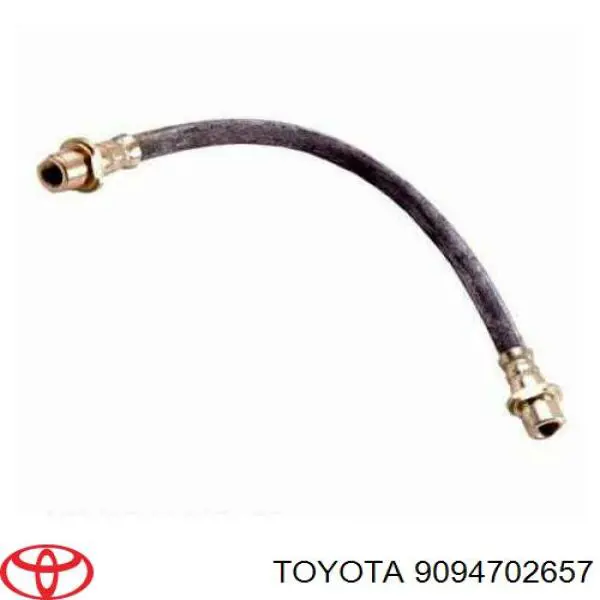 Задний тормозной шланг 9094702657 Toyota