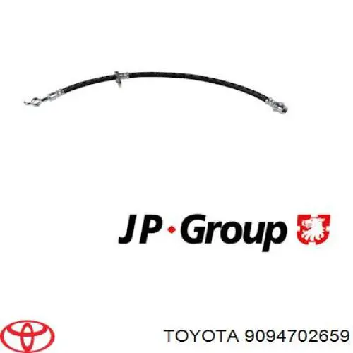 Шланг тормозной передний правый 9094702659 Toyota