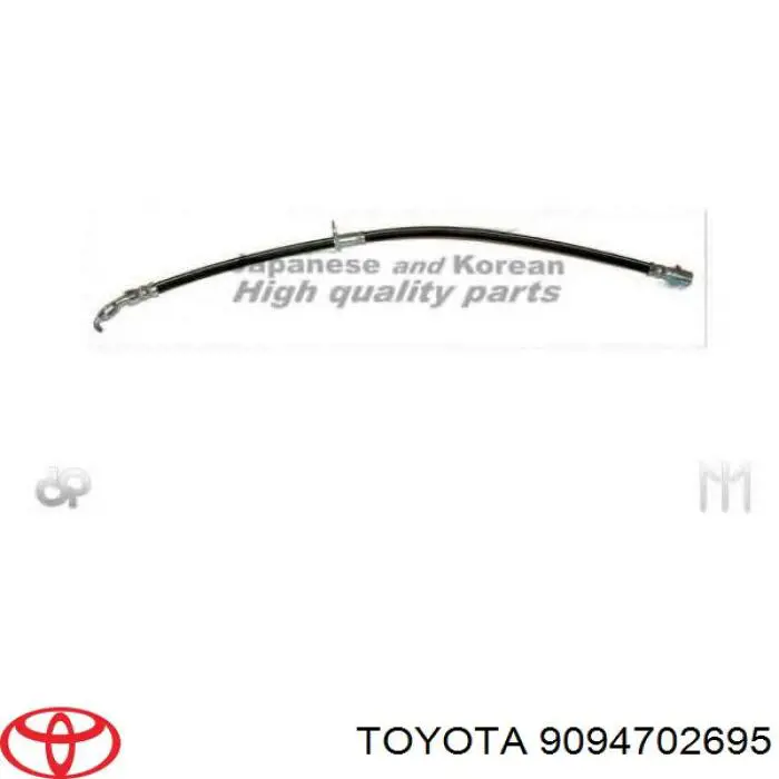 Шланг тормозной задний на Toyota Carina E 