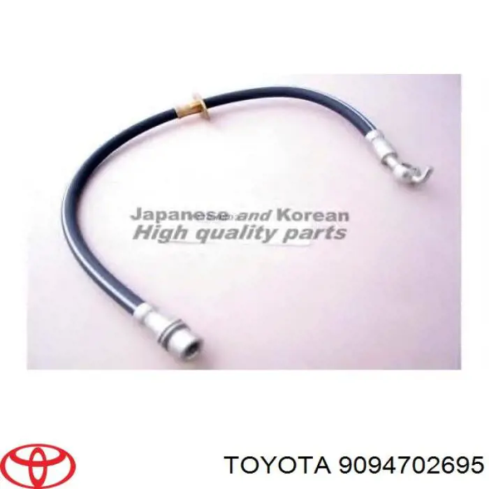 Tubo flexible de frenos trasero 9094702695 Toyota