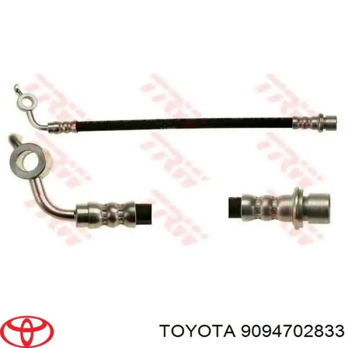 Шланг тормозной передний правый 9094702833 Toyota