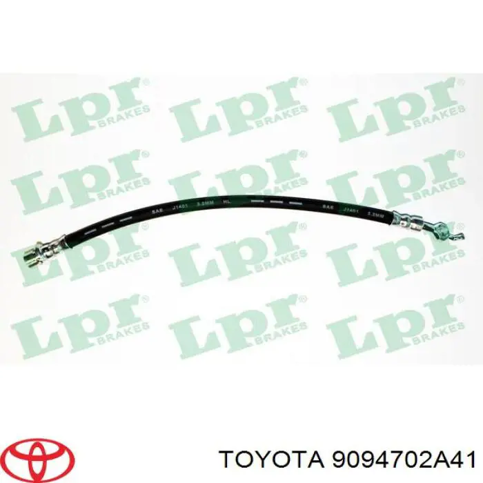 9094702A41 Toyota Гибкая тормозная трубка передняя