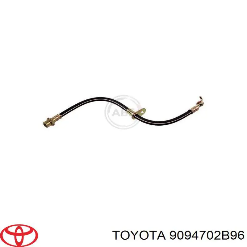 Шланг тормозной передний правый 9094702B96 Toyota