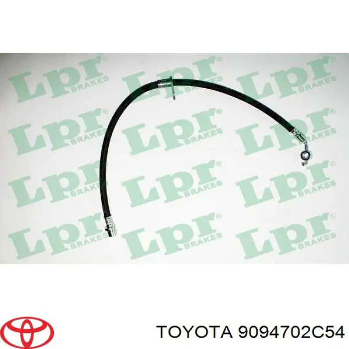 Купить 9094702C54 Toyota Шланг тормозной передний, правый