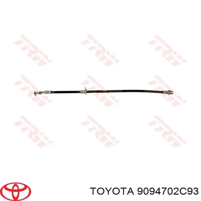 Шланг тормозной задний правый 9094702C93 Toyota