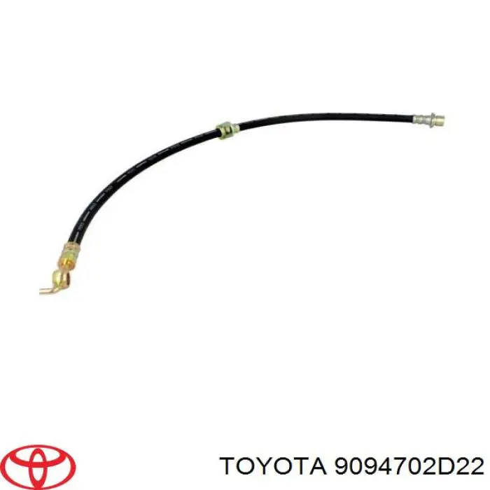 Шланг тормозной задний правый Toyota 9094702D22