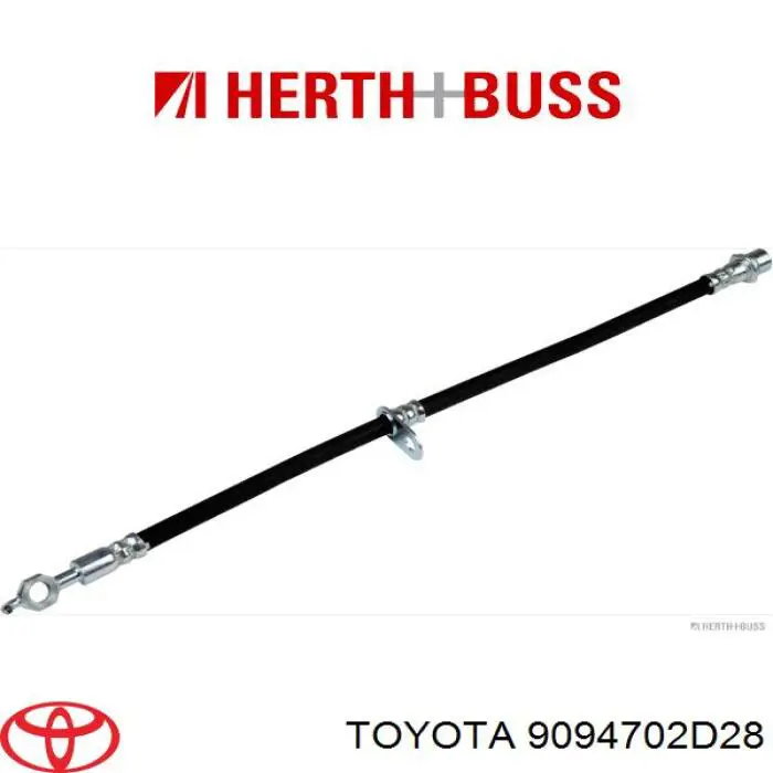 Шланг тормозной передний правый 9094702D28 Toyota