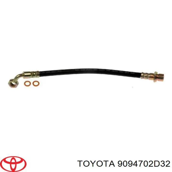 Шланг тормозной задний, левый Toyota 9094702G16 цена, от 12.92 USD