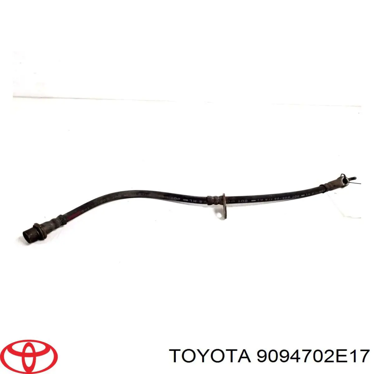 Купить 9094702E17 Toyota Шланг тормозной задний левый