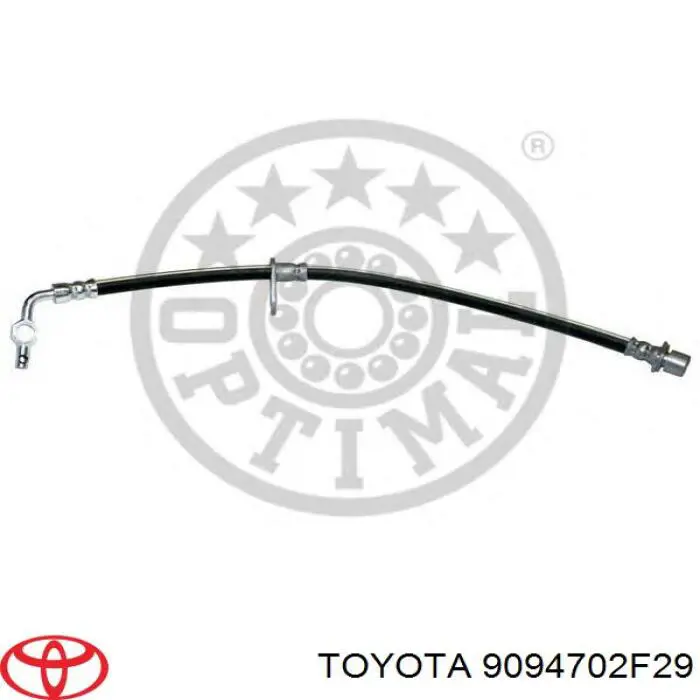 Шланг тормозной передний левый 9094702A27 Toyota