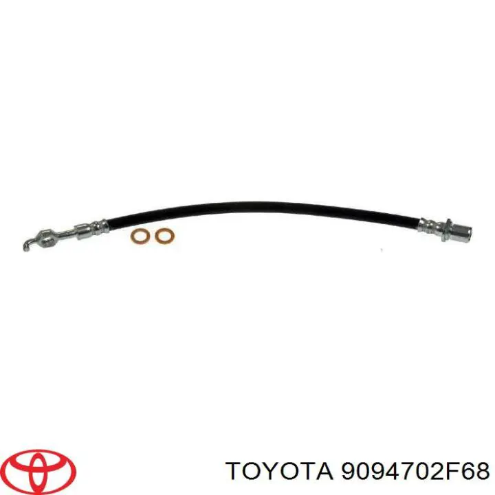 Купить 9094702F68 Toyota Шланг тормозной передний