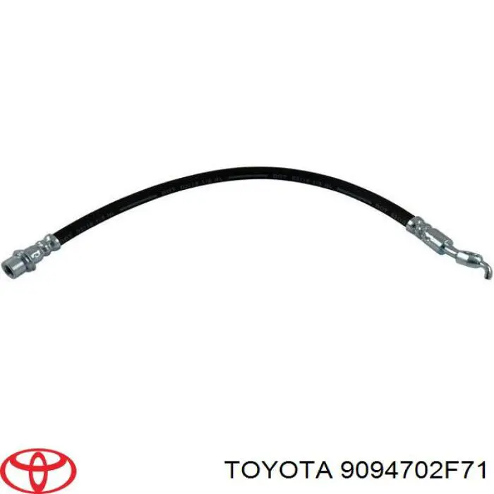 Tubo flexible de frenos trasero 9094702F71 Toyota/Lexus