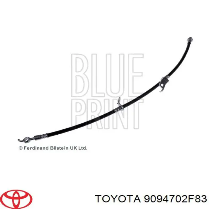 Шланг тормозной передний правый 9094702F83 Toyota