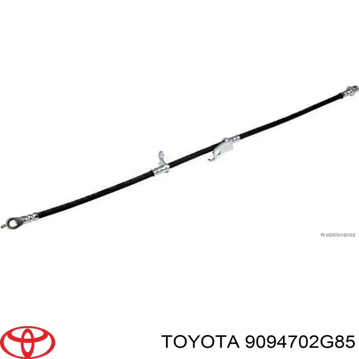 Шланг тормозной передний правый 9094702G85 Toyota