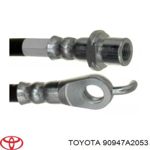 Шланг тормозной передний, левый ABS SL6747 цена, от 16.54 USD
