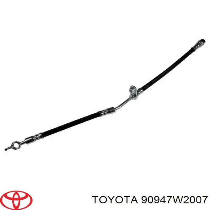 Шланг тормозной передний правый 90947W2007 Toyota