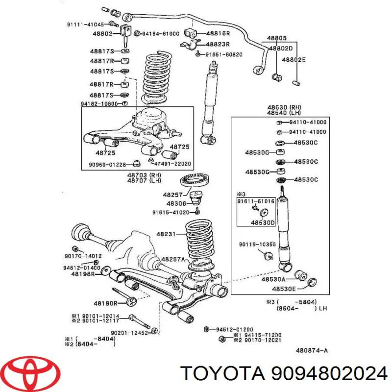 9094802024 Toyota 