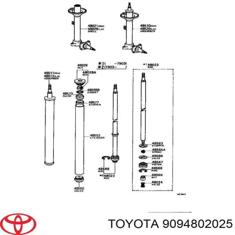 9094802025 Toyota 