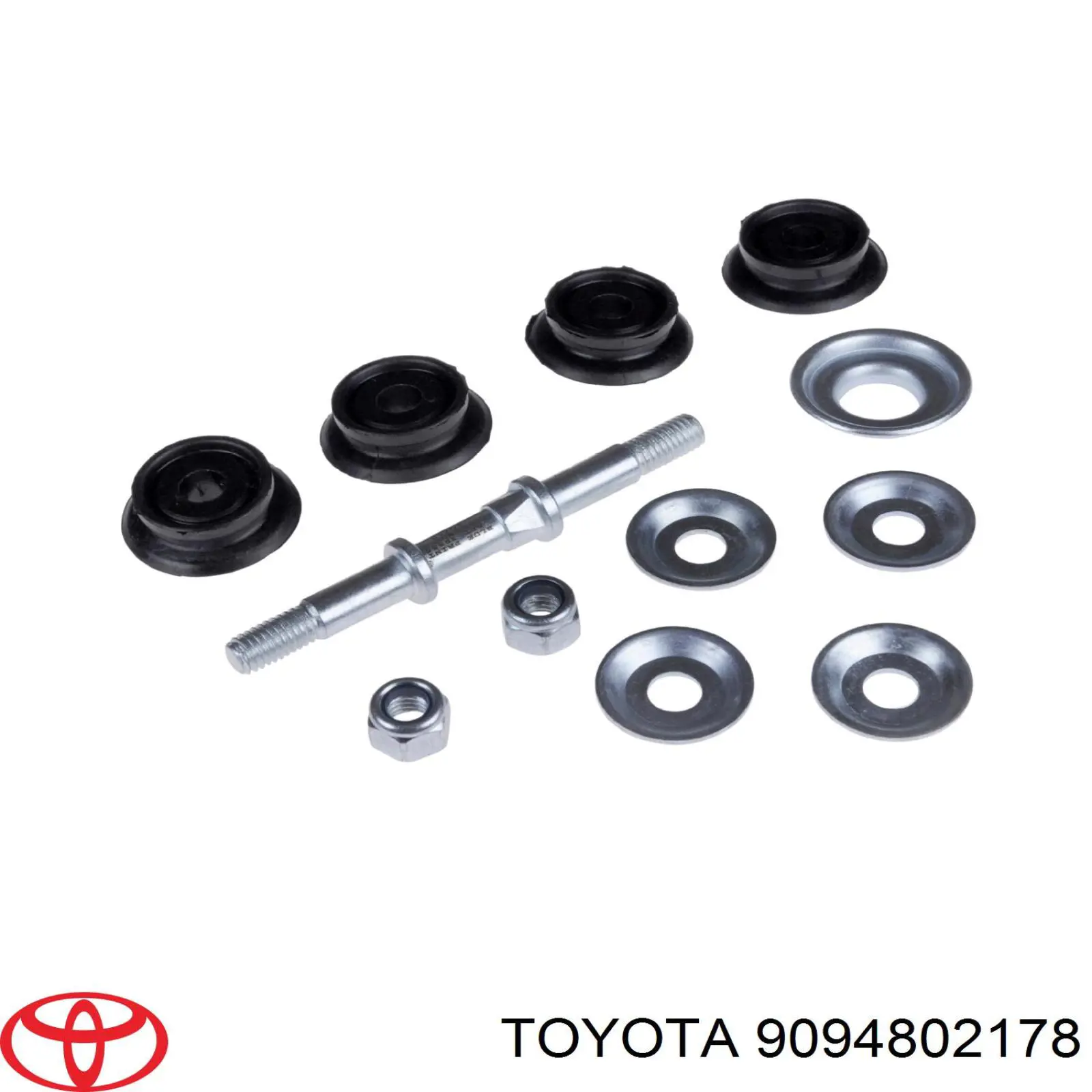 Кольцо стопорное подшипника задней полуоси 9094802178 Toyota