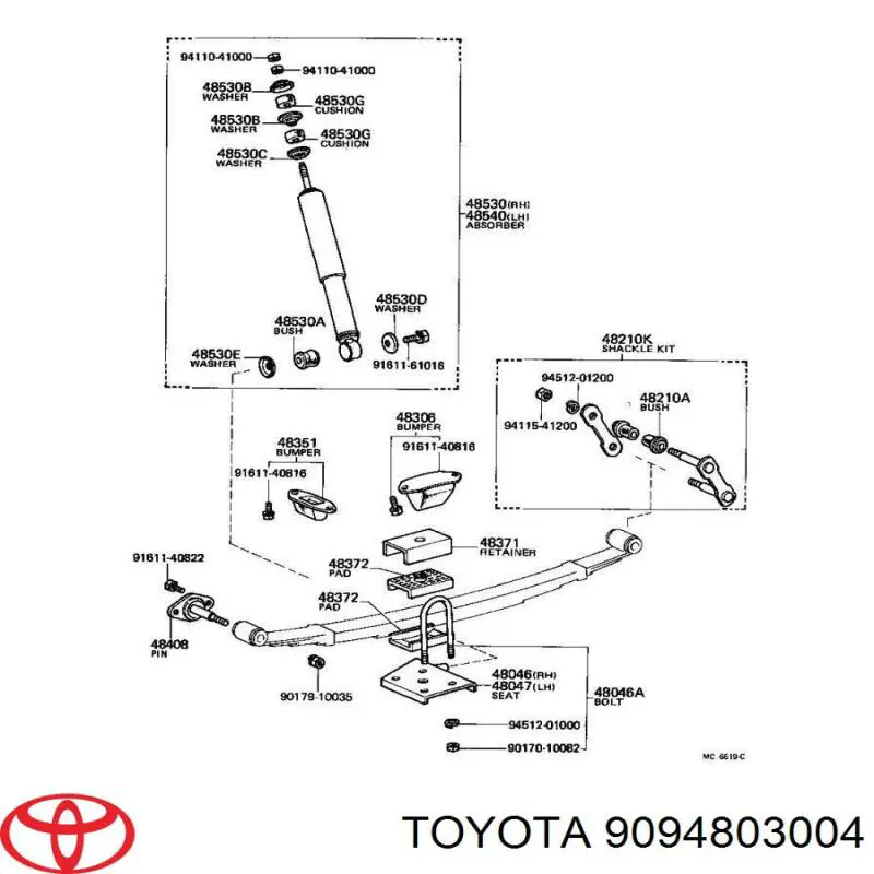  9094803004 Toyota