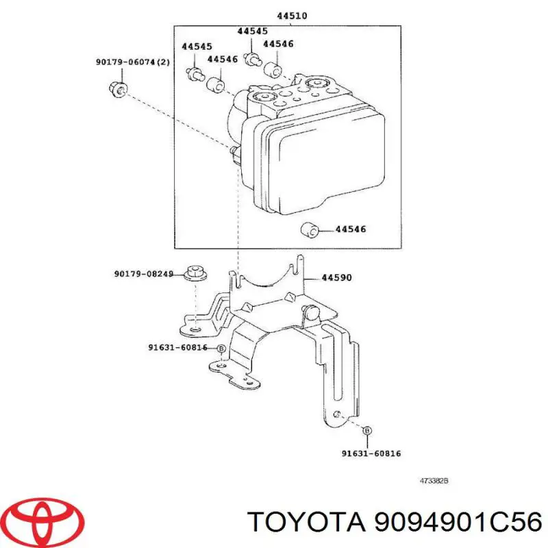 9094901C56 Toyota 