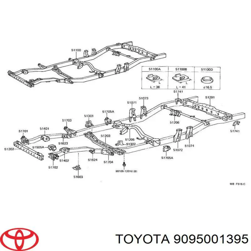  Toyota 9095001395 цена, от 1.58 USD