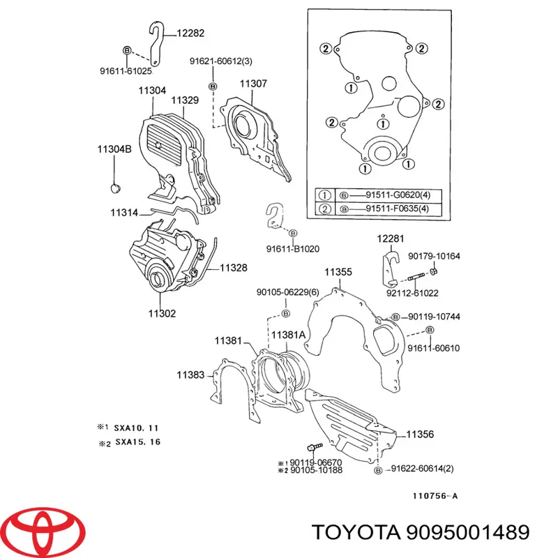  9095001489 Toyota