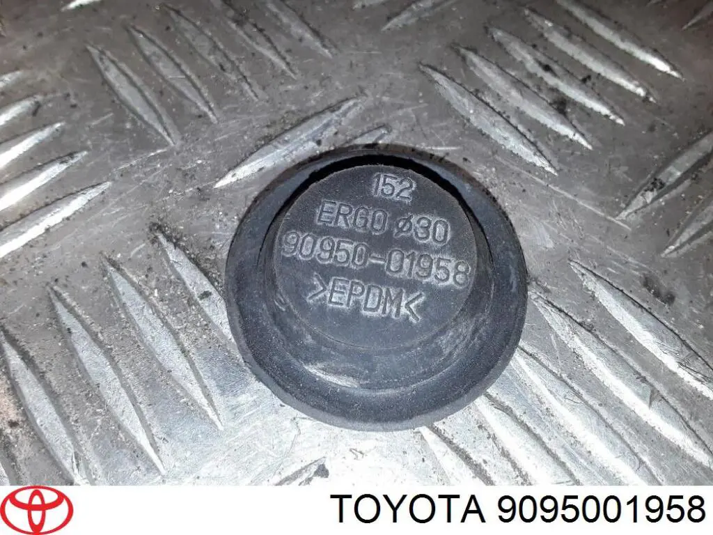 9095001958 Toyota tampão de fundo de carroçaria