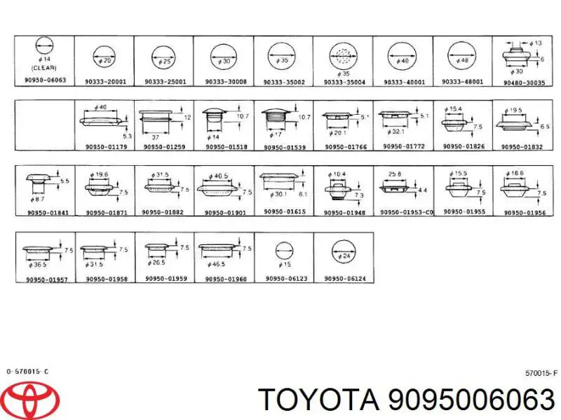  9095006063 Toyota