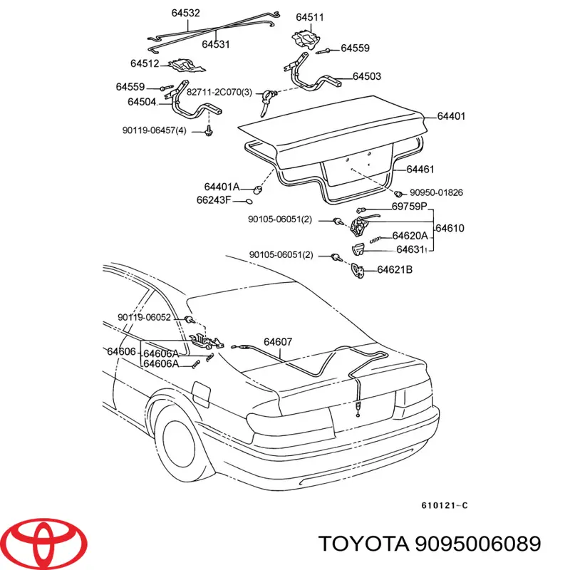  9095006089 Toyota