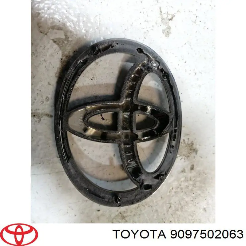 Emblema de grelha do radiador para Toyota Highlander 