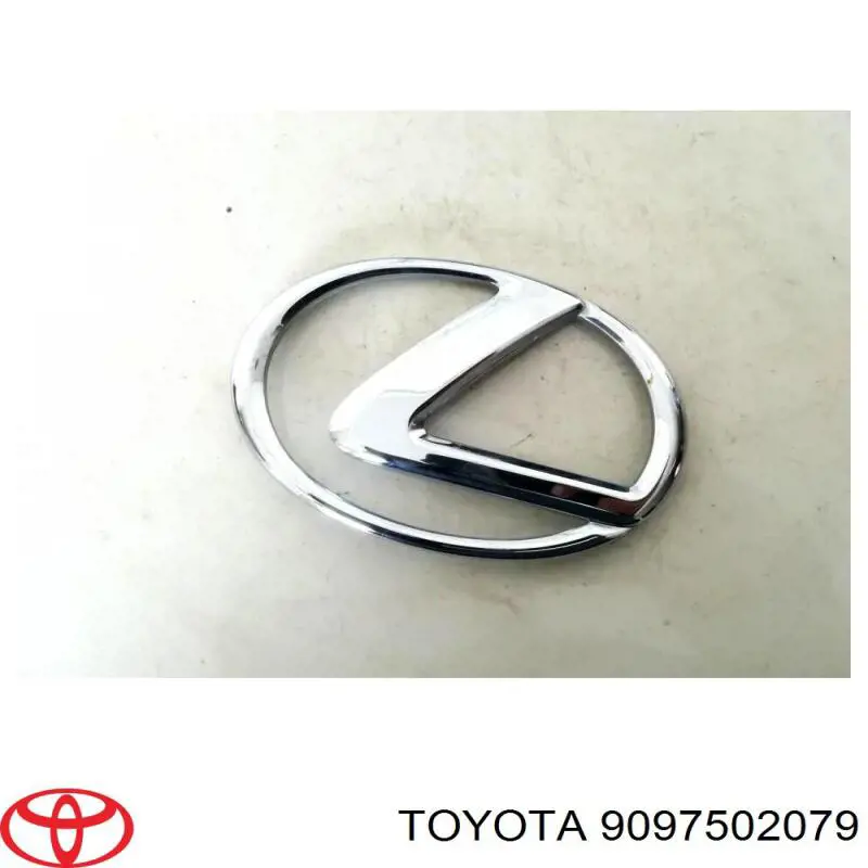 Эмблема крышки багажника (фирменный значок) Toyota 9097502079