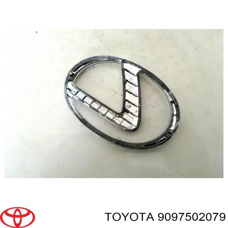 Emblema de tapa de maletero 9097502079 Toyota/Lexus