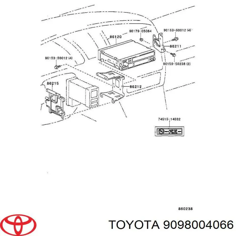  9098004066 Toyota