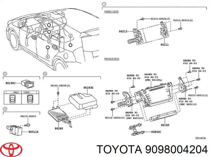  Toyota 9098004204 цена, от 7.30 USD