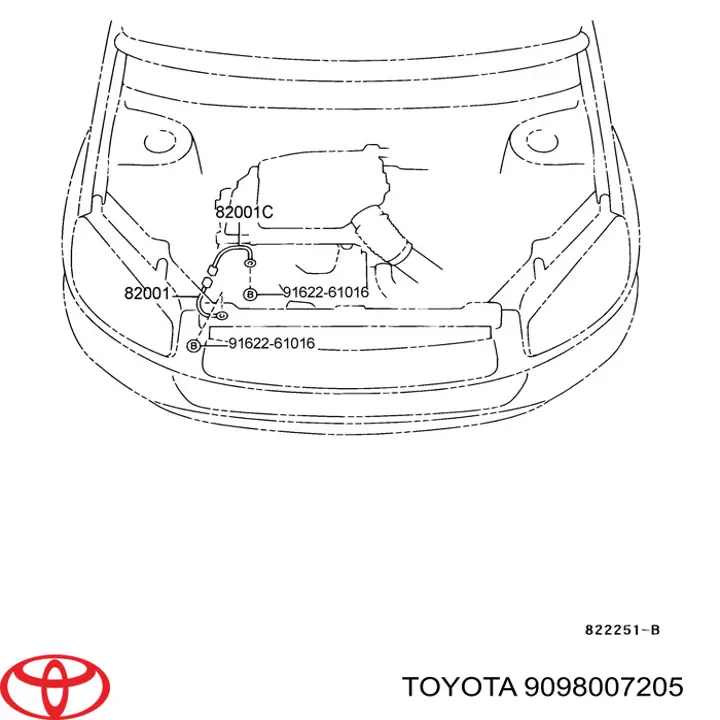 9098007205 Toyota 