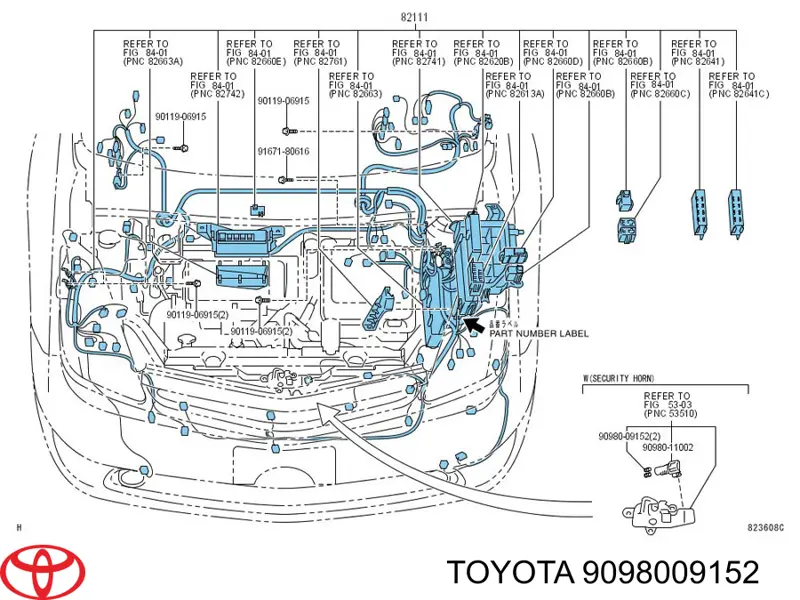 9098009152 Toyota 