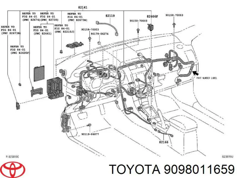 9098011659 Toyota 