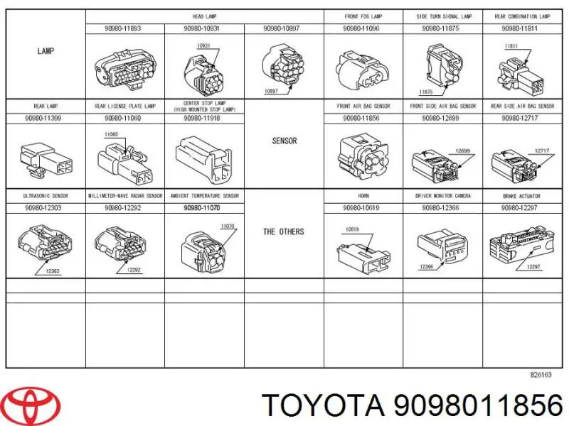 9098011856 Toyota 