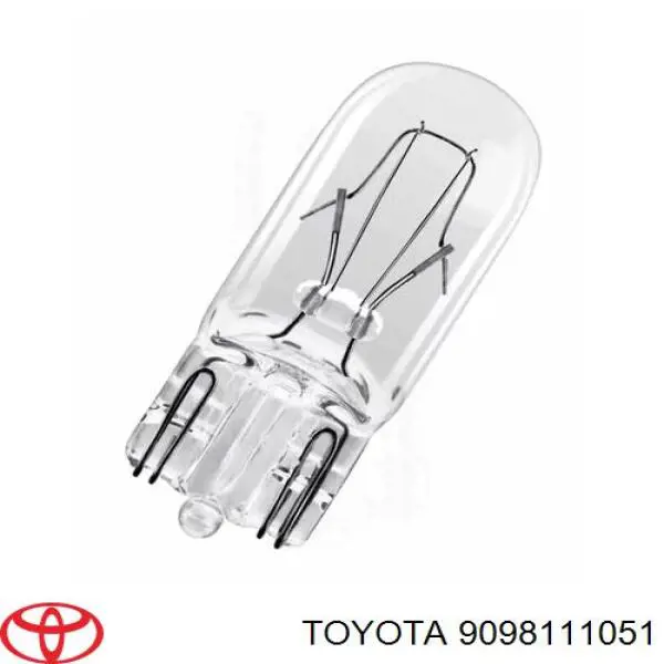 Лампочка плафона освещения салона/кабины Toyota 9098111051 цена, от 3.51 USD