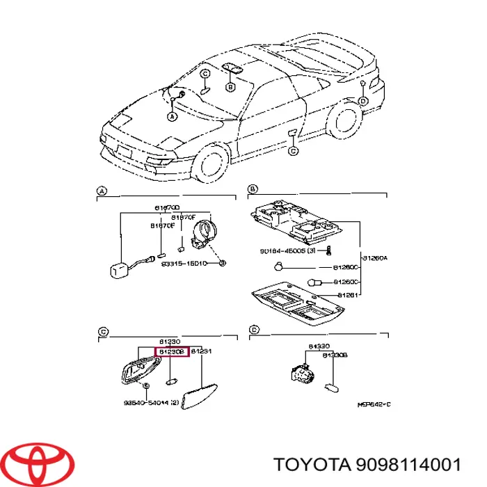  Toyota 9098114001 цена, от 1.45 USD
