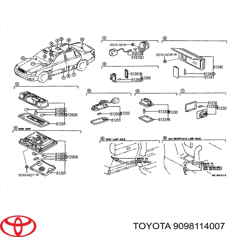  9098114007 Toyota