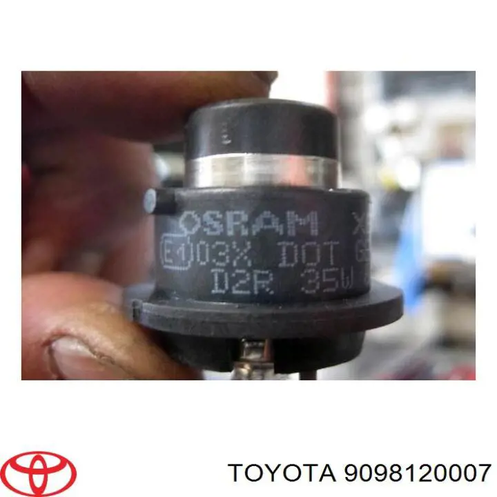 Лампочка ксеноновая Toyota 9098120007
