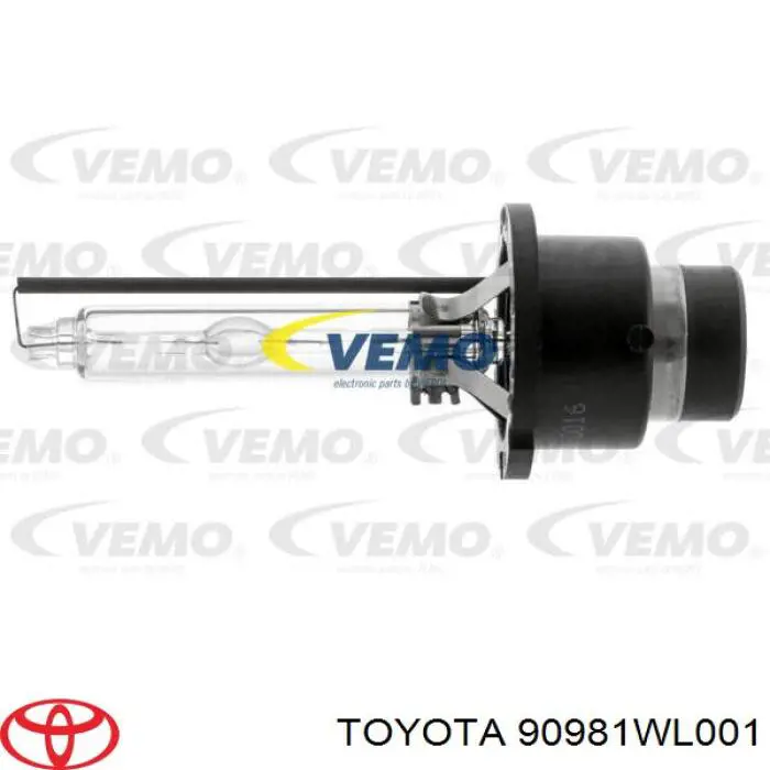 Bombilla De Xenon 90981WL001 Toyota